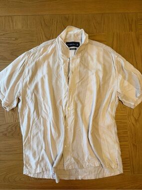 Abercrombie Men’s Oversized Linen Shirt